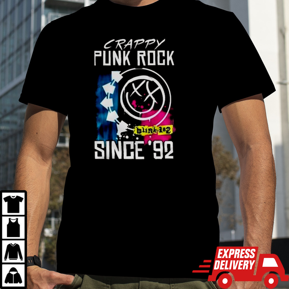 Blink 182 Crappy Punk Rock Since ’92 T-shirt