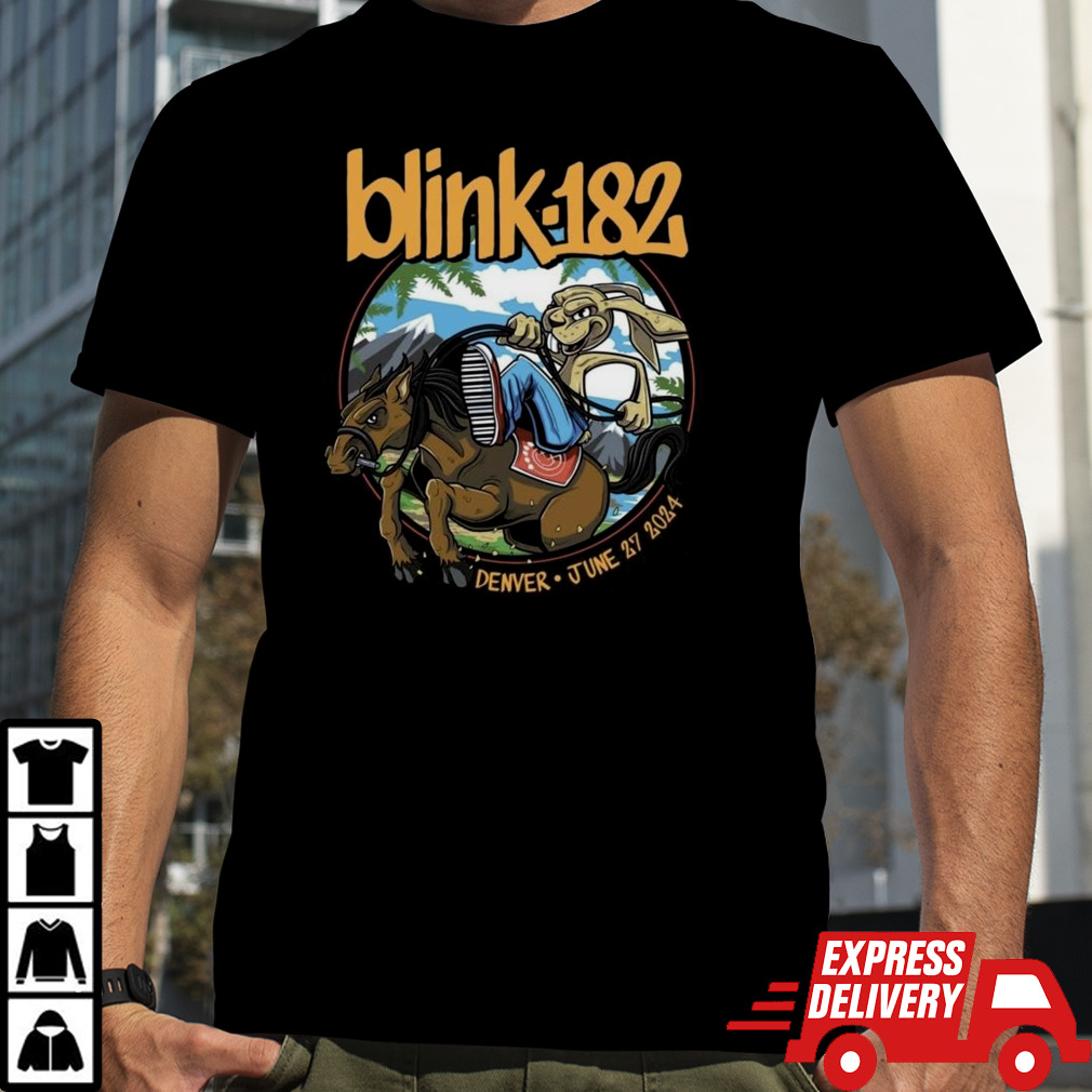 Blink 182 Jun 27 2024 Denver CO Shirt