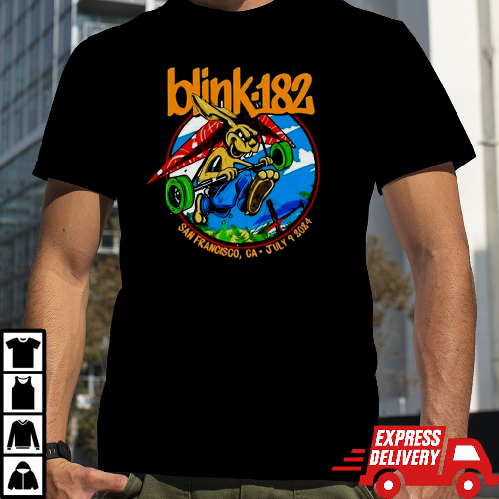 Blink-182 July 9 2024 San Farancisco Ca Shirt