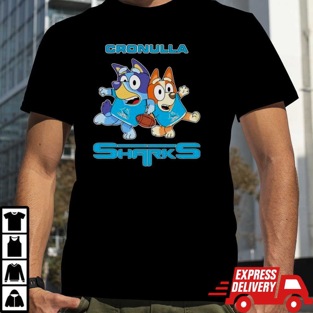 Bluey Cronulla Sharks Shirt