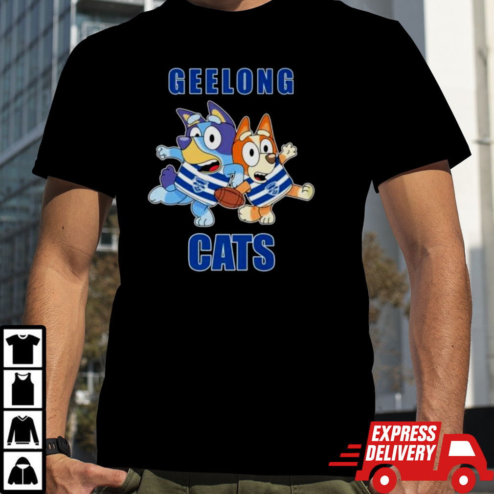 Bluey Geelong Cats Shirt