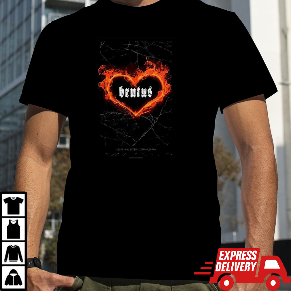 Brutus Show At Hellfest On June 29 2024 Poster Shirt