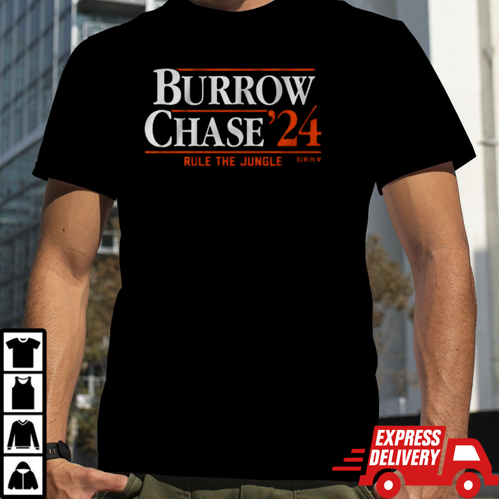 Burrow Chase Rule The Jungle 2024 T-shirt