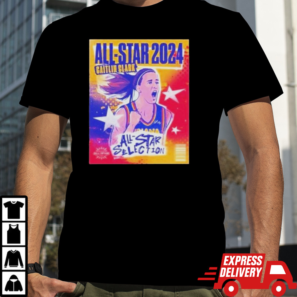 Caitlin Clark 2024 Wnba All Star T-shirt