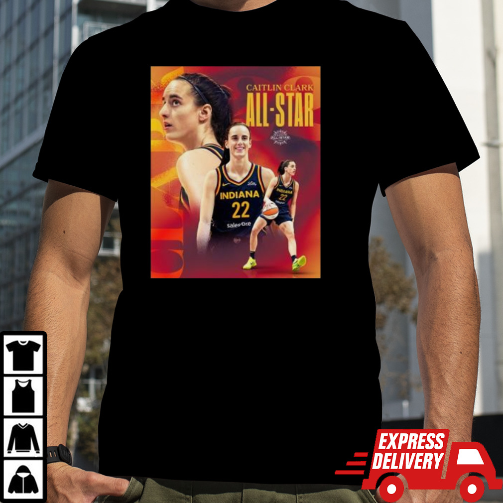 Caitlin Clark Indiana 2024 WNBA All-Star Shirt