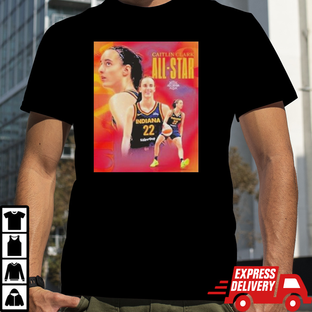 Caitlin Clark Is All-star Selection 2024 Wnba T-shirt