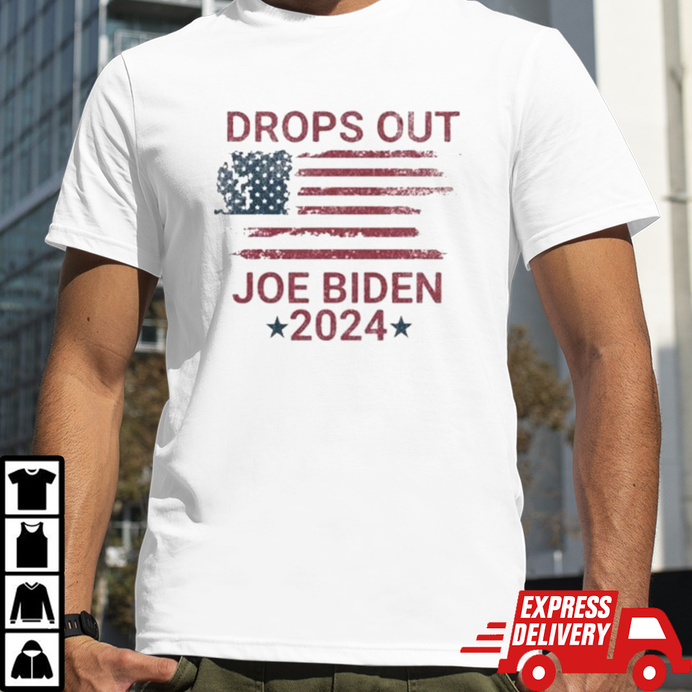 Joe Biden Drops Out 2024 Bye Bye Biden shirt