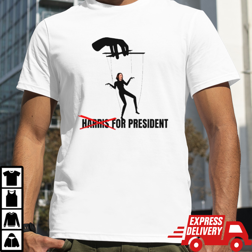 Official Harris For President Puppet 2024 T-Shirt