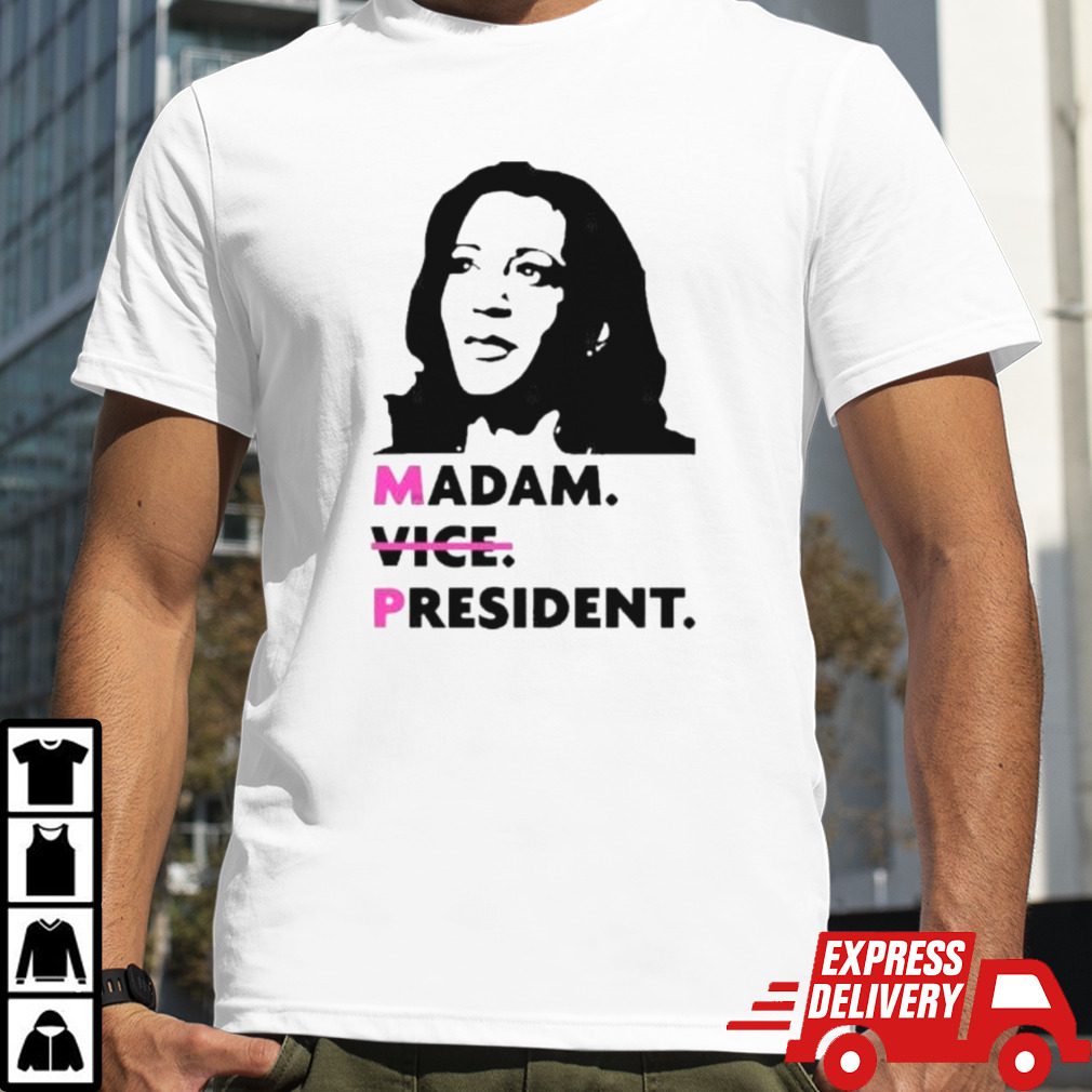 Official Kamala Harris 2024 Madam President T-shirt