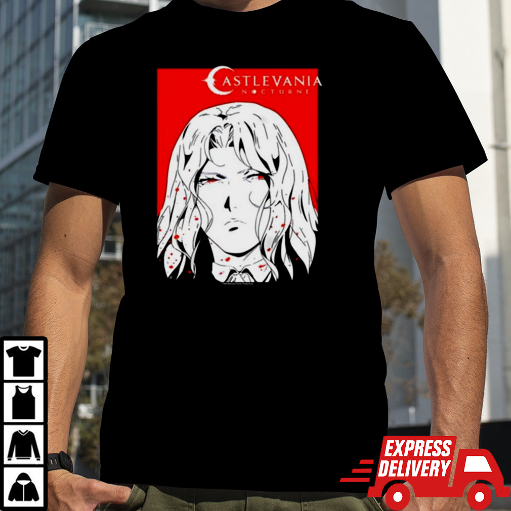 Castlevania Nocturne Alucard Frame T-shirt