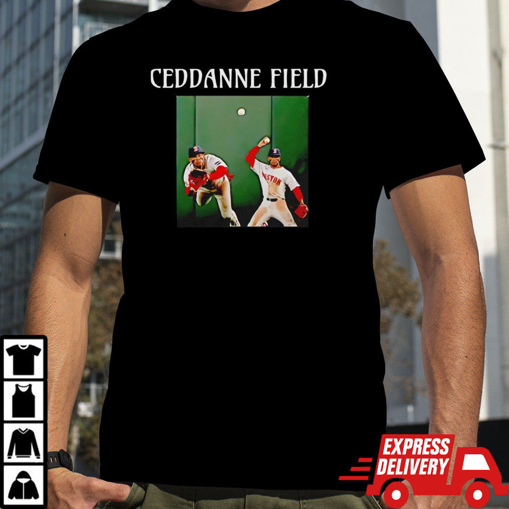 Ceddanne field Boston Red Sox baseball shirt