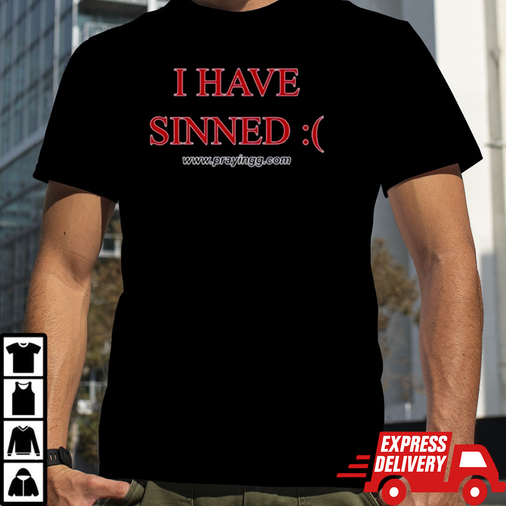 Chappell Roan Wearing I Have Sinned T shirt