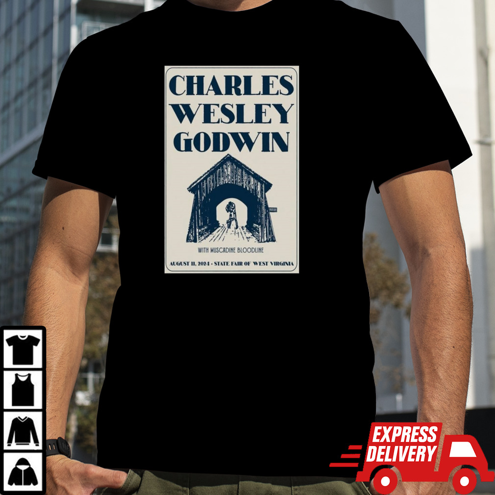 Charles Wesley Godwin At State Fair Of West Virginia In Lewisburg, WV On August 11 2024 Poster Shirt