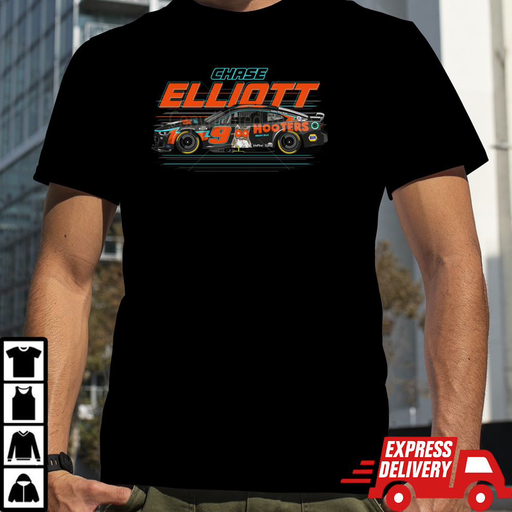 Chase Elliott Hooters No. 9 Camaro T Shirt