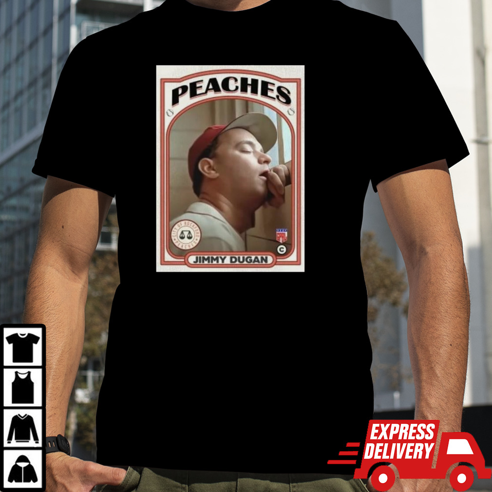 Coach Jimmy Dugan Baseball Card T-shirt