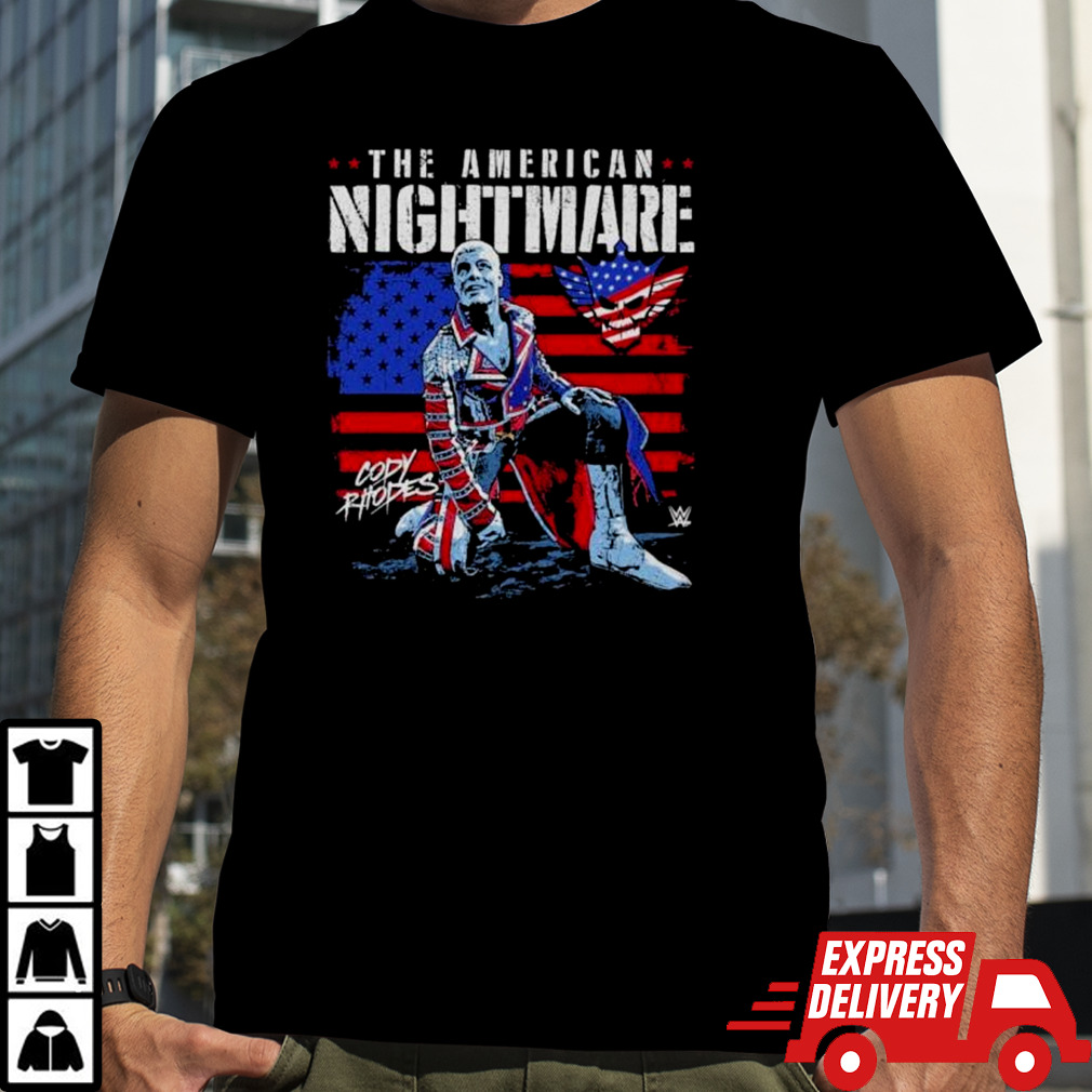 Cody Rhodes The American Nightmare American Flag shirt