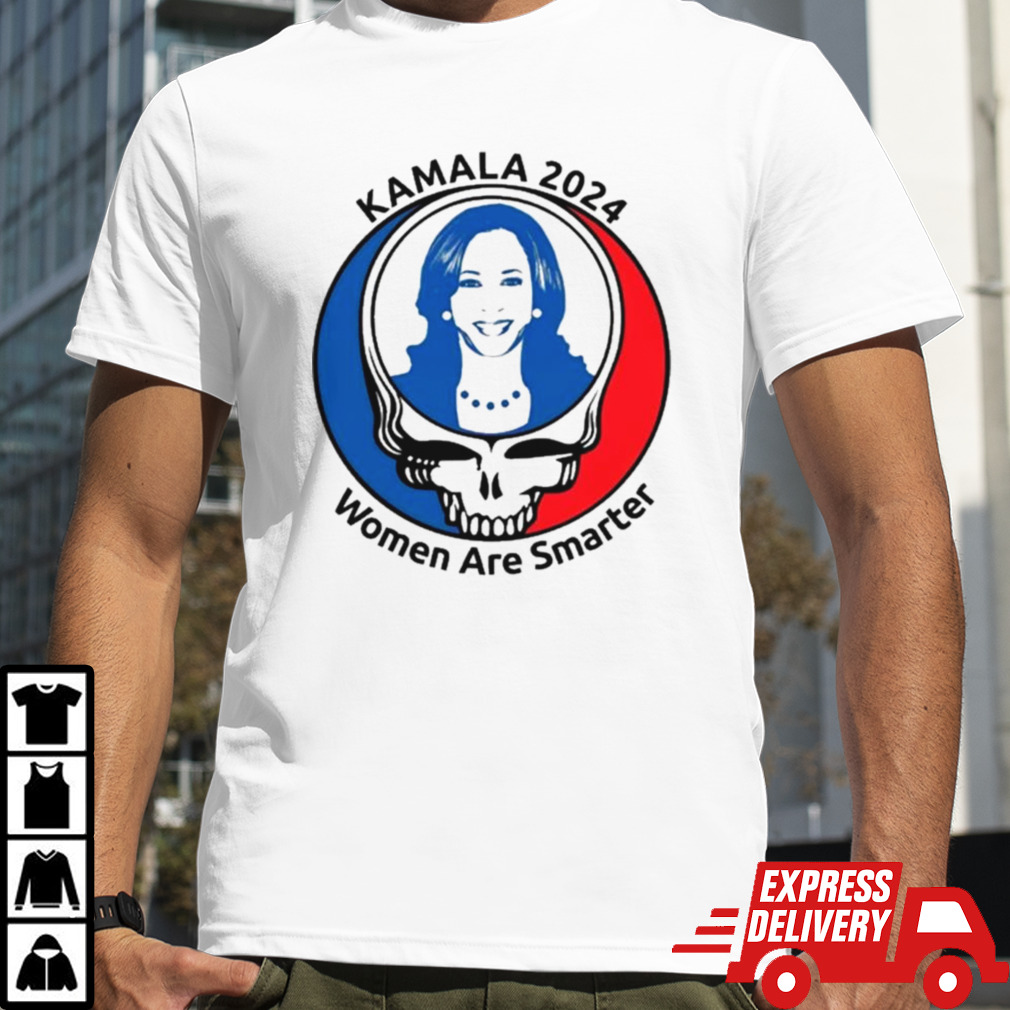 Dead & Company Kamala 2024 Women Are Smarter T-shirt