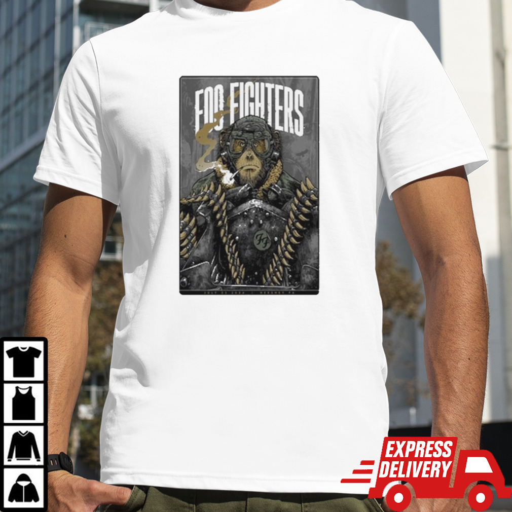 Foo Fighters Hershey PA July 23 2024 Shirt