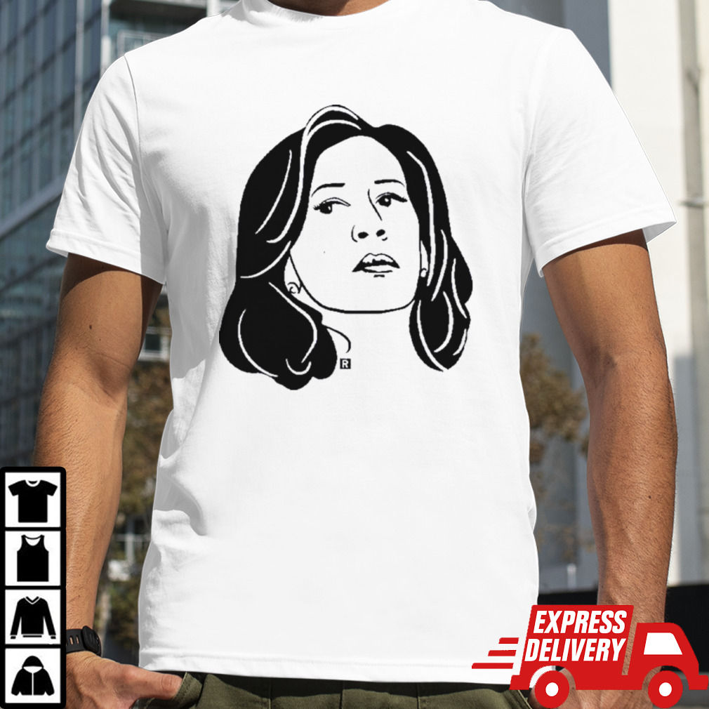 Kamala Harris Face Heavyweight Shirt