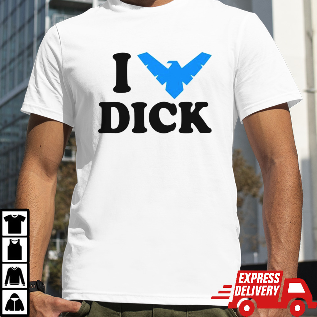 Nightwing I Dick logo shirt