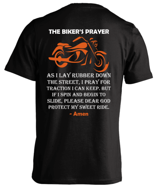 A BIKER'S PRAYER SHIRT