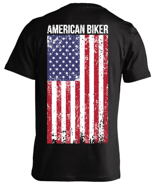 AMERICAN BIKER FLAG