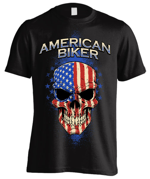 AMERICAN BIKER SKULL