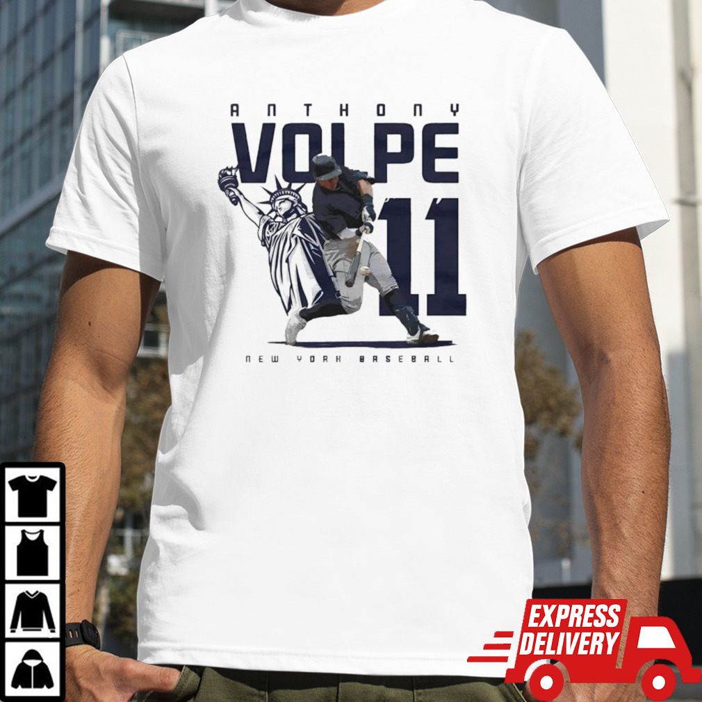 Anthony Volpe New York Yankees Liberty Shirt