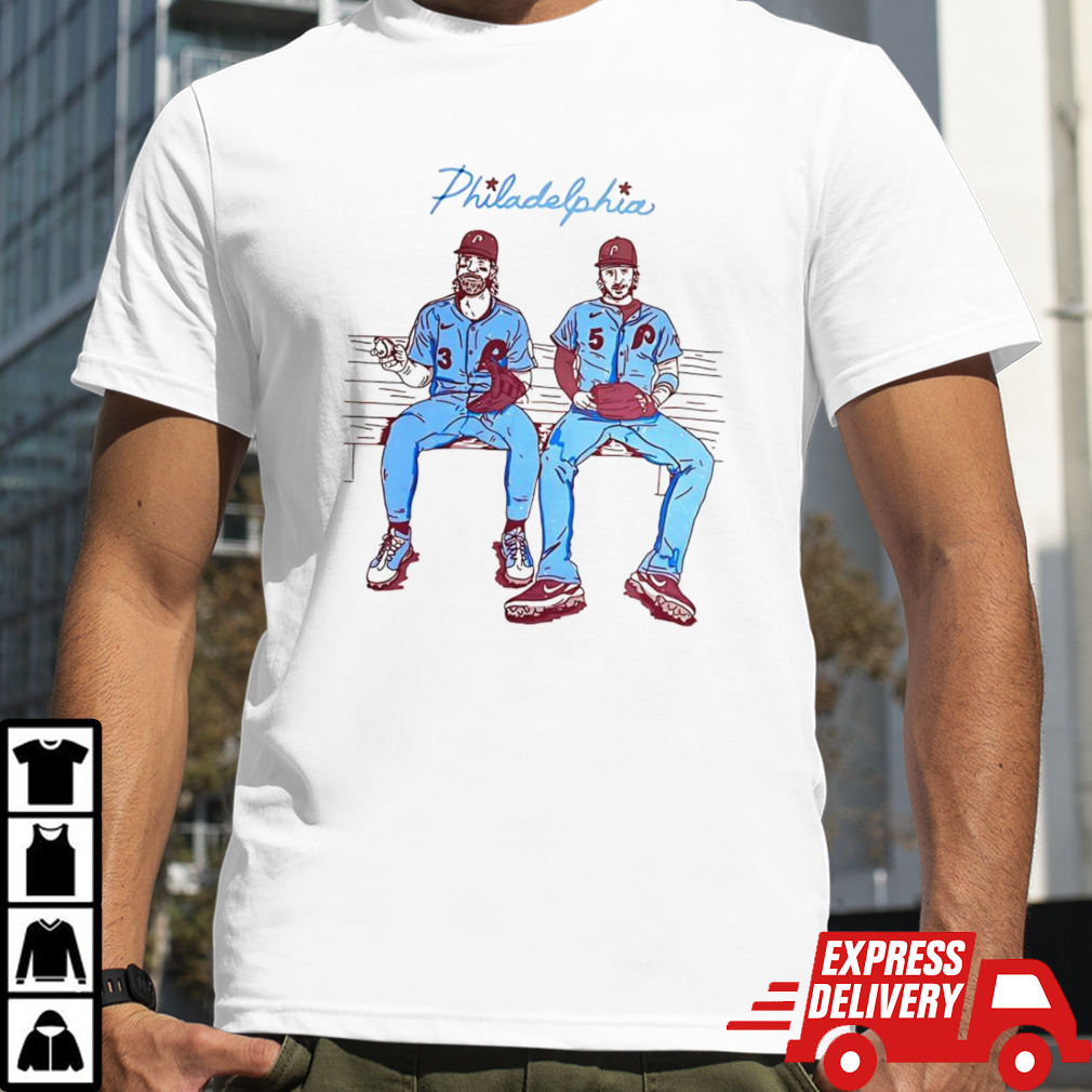 Bryce Harper And Bryson Stott Philadelphia Phillies Art Shirt