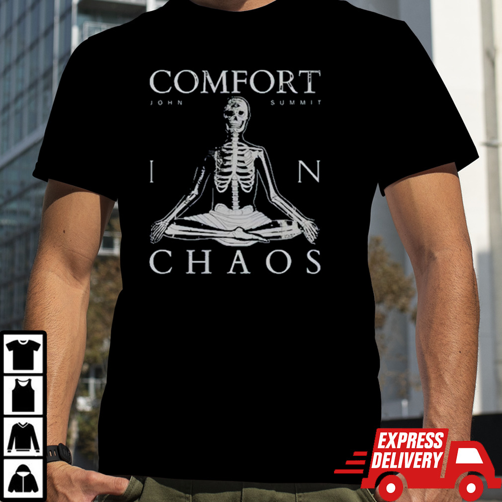 Comfort John Summit In Skeleton Chaos Tracklist Shirt