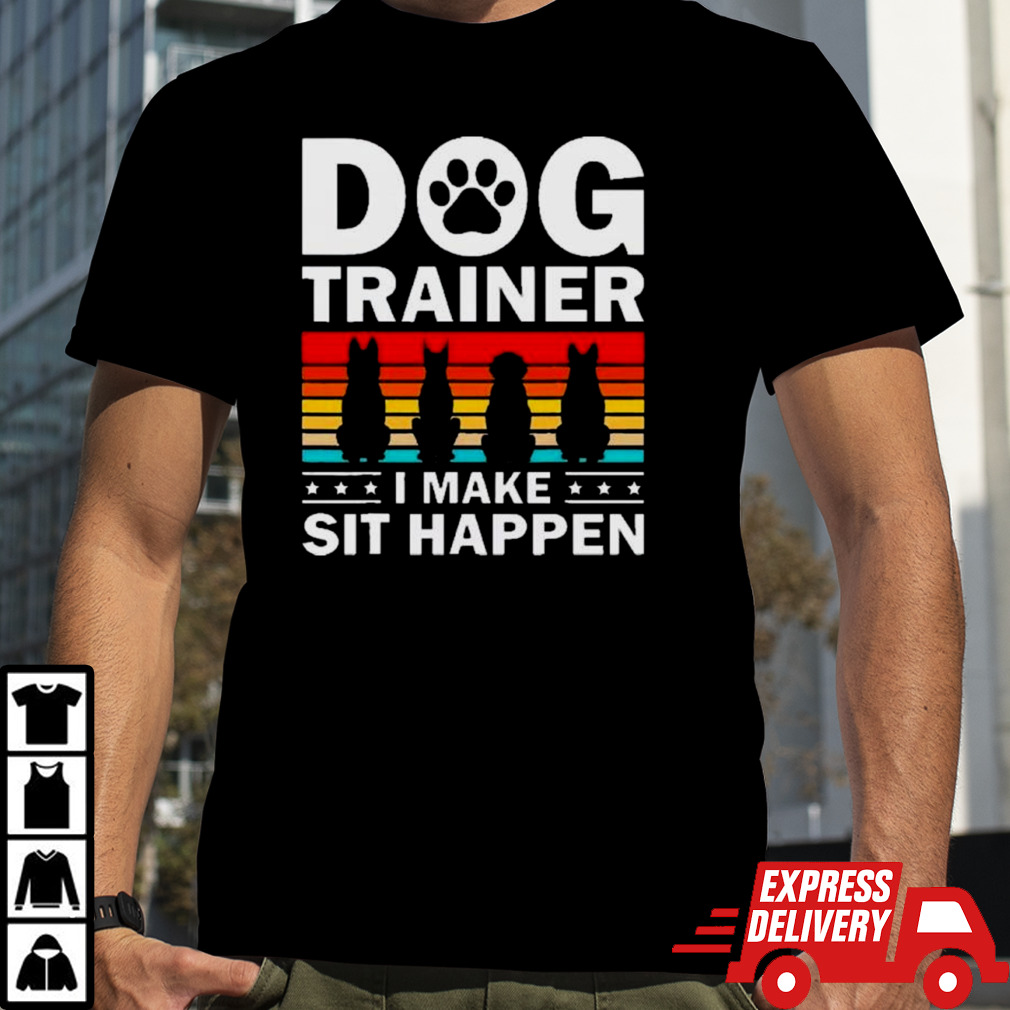 Cool Dog Trainer For Wo Dog Training Agility Class shirt