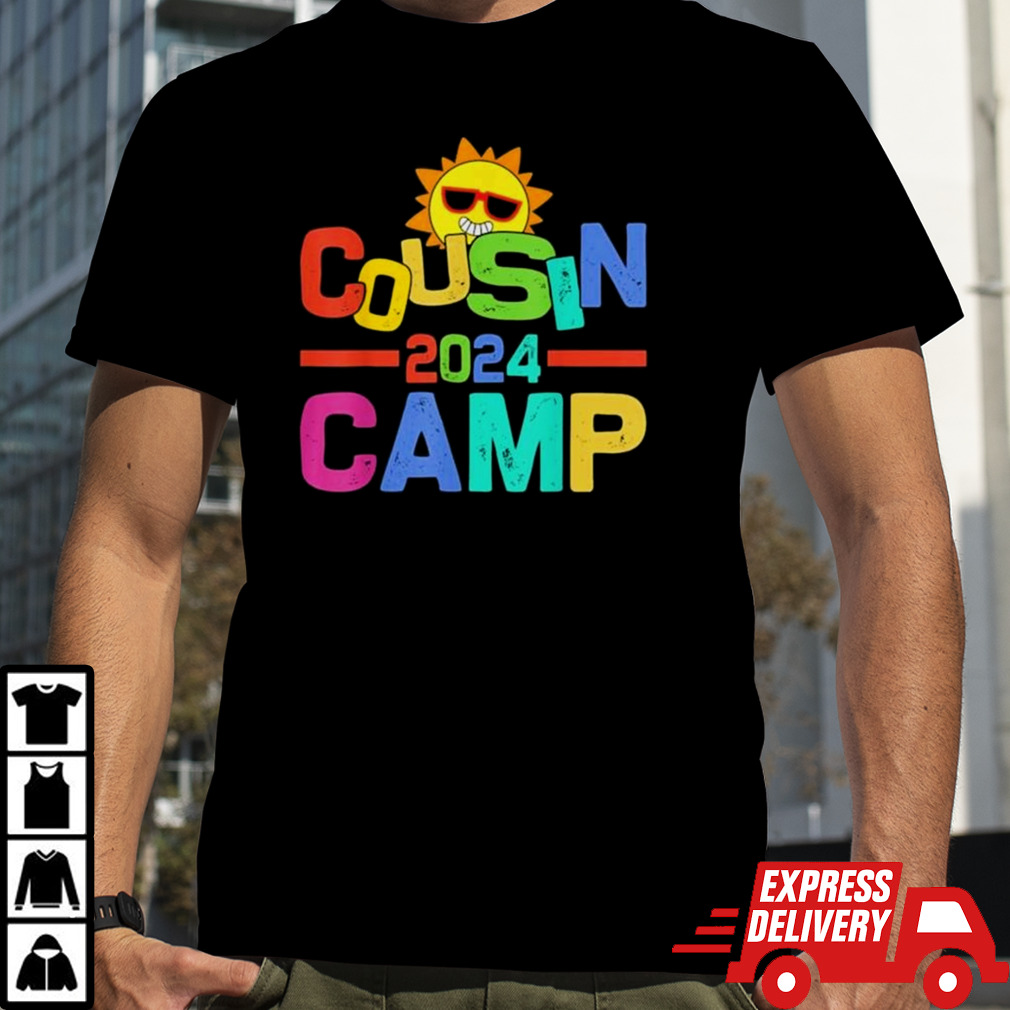 Cousin Camp 2024 Family Vacation Summer Camping T-shirt