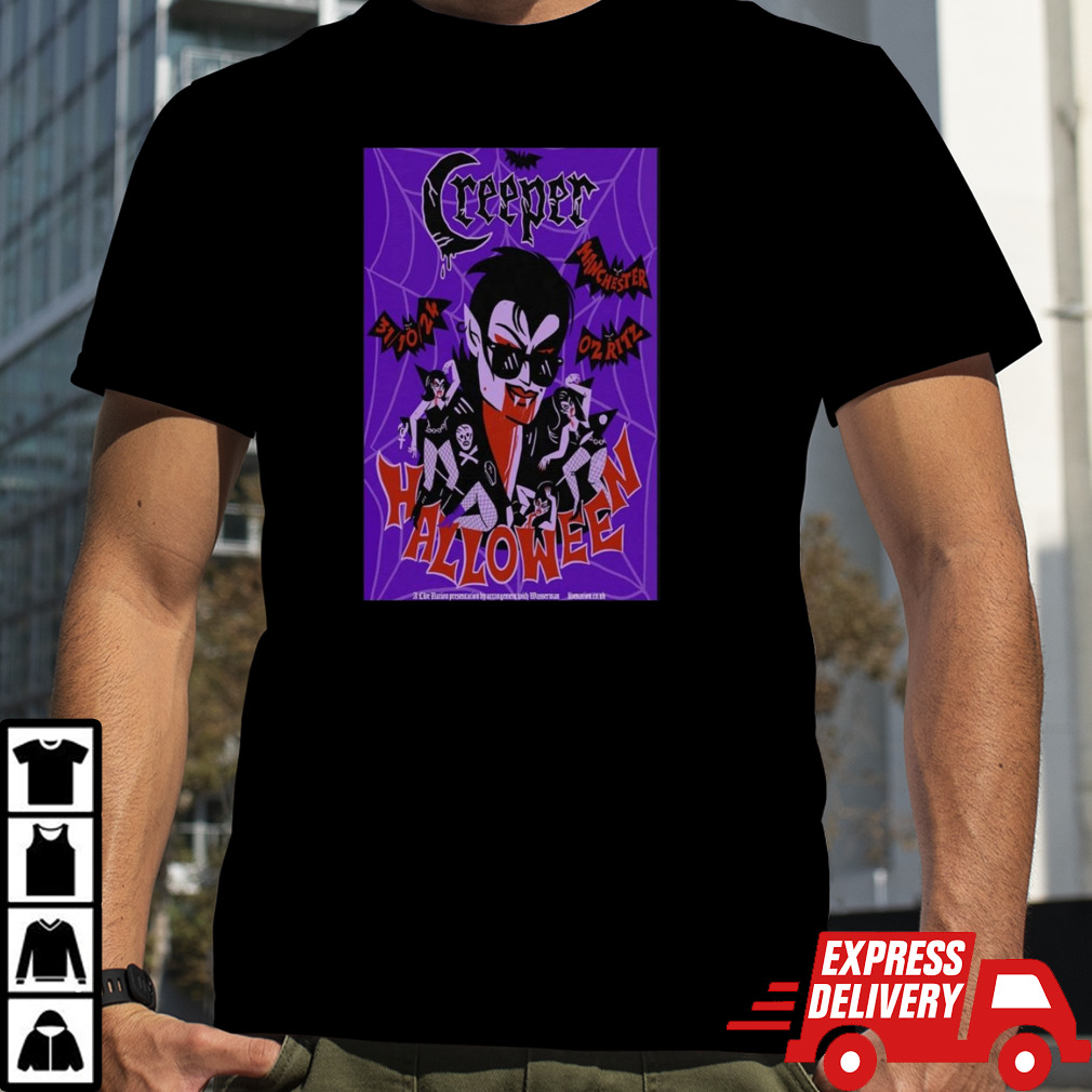 Creeper Manchester on Thursday 31st October 2024 at The O2 Ritz Poster Shirt