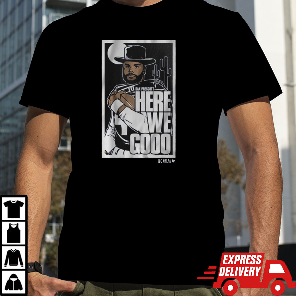 Dak Prescott Here We Go Poster T Shirt