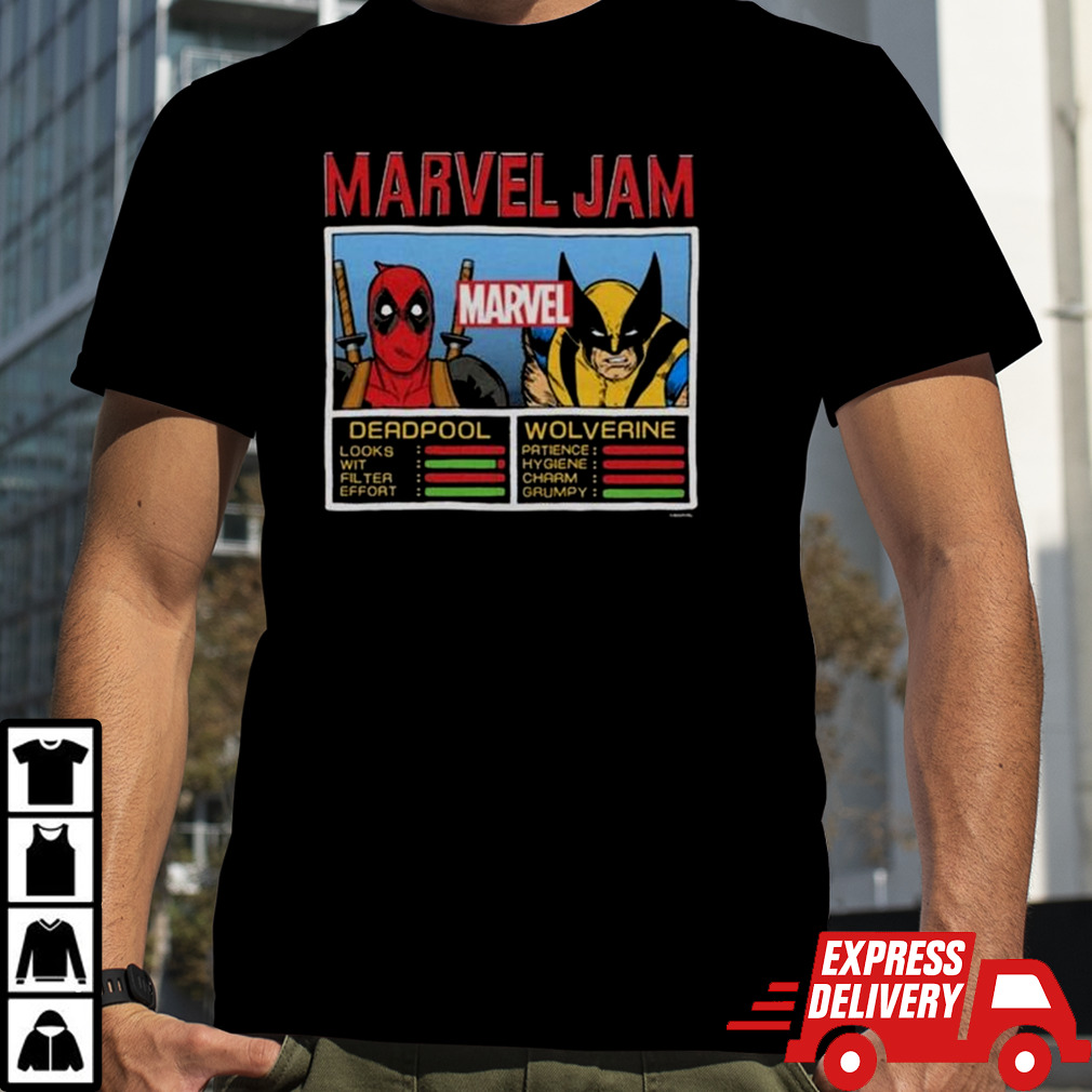 Deadpool & Wolverine Marvel Jam T-shirt