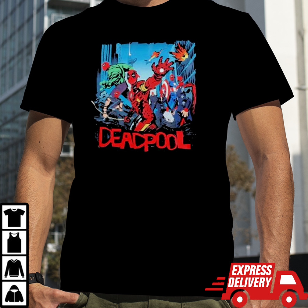 Deadpool Avengers Spoof Shirt