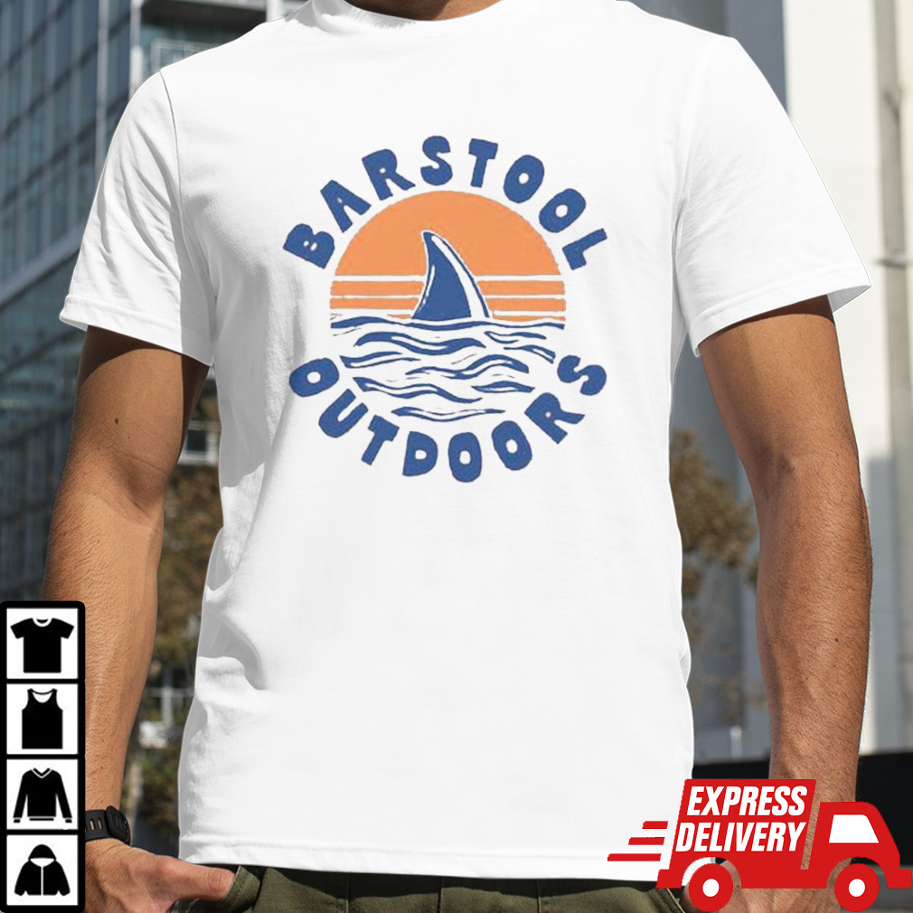 Huk X Barstool Outdoors Shark Fin T-shirt