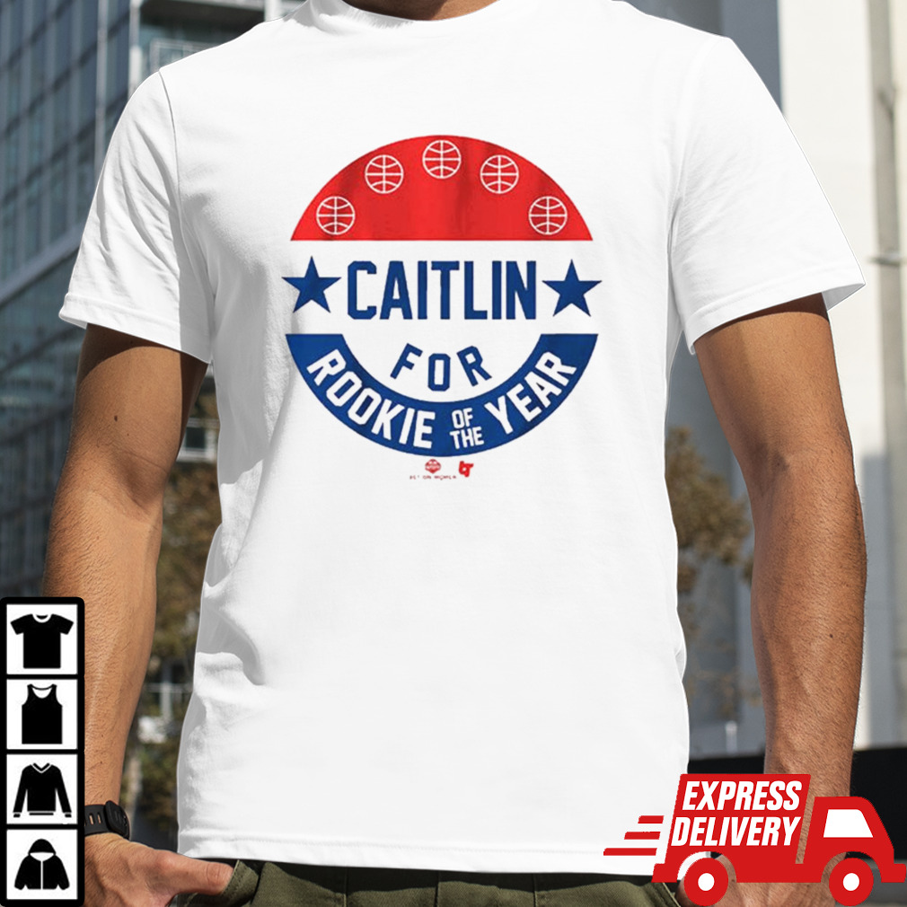 Caitlin Clark For Rookie Of The Year T-shirt