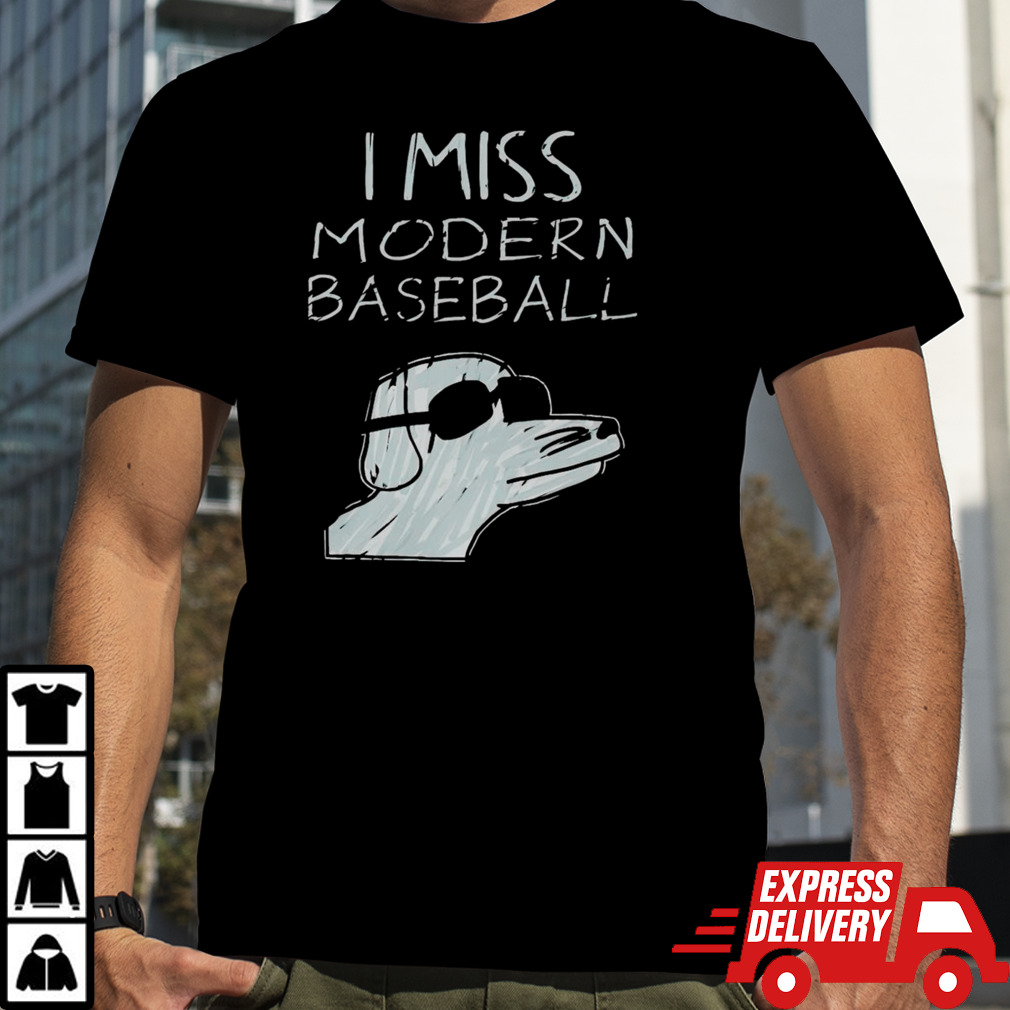 Dog I miss modern baseball shirt