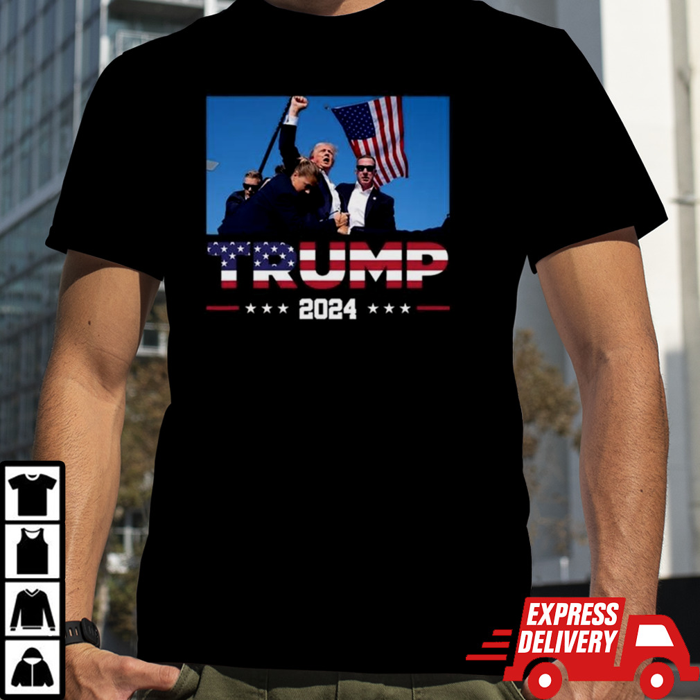 Donald Trump 2024 Survived Shot At Election Rally T-shirt