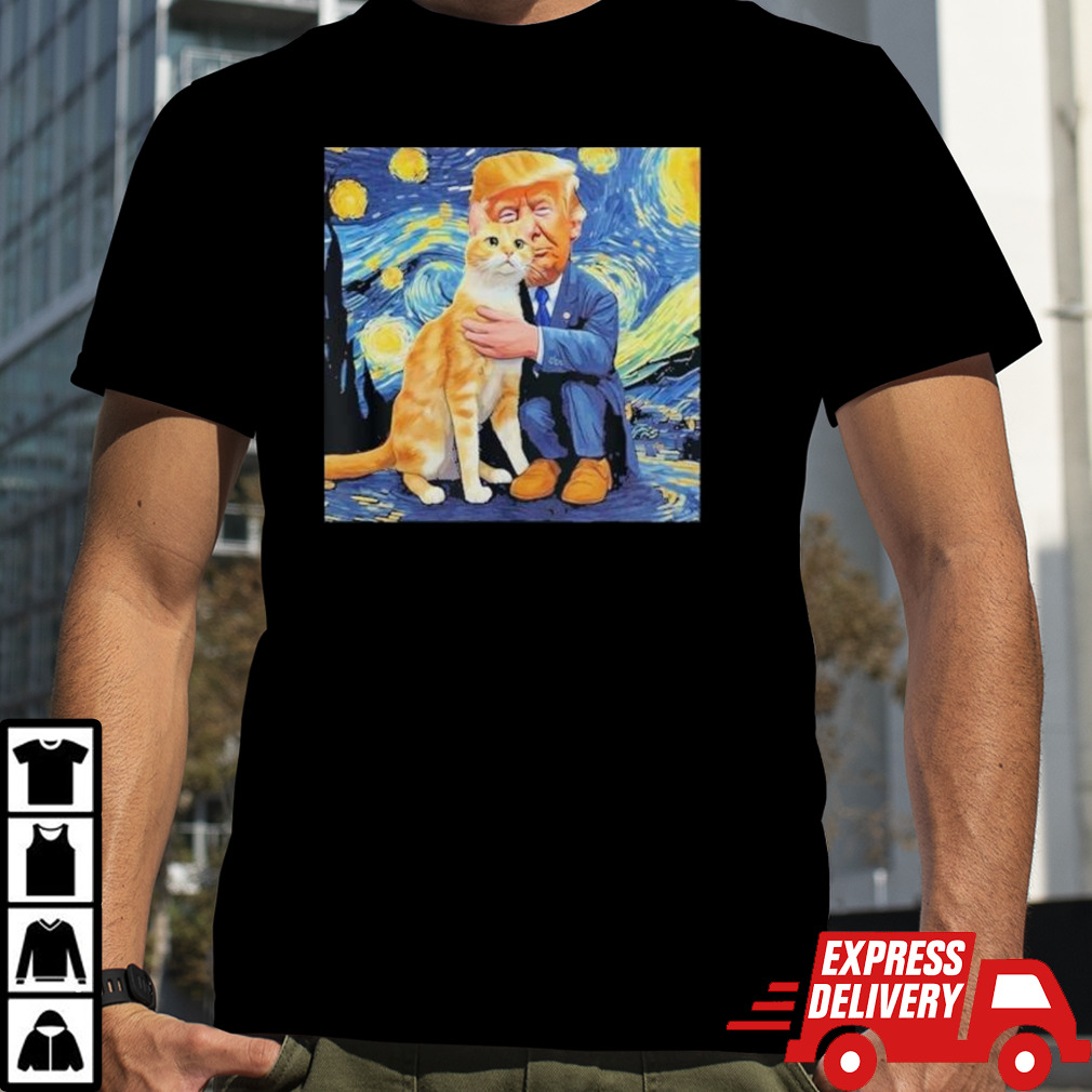 Donald Trump And Cat Art Shirt