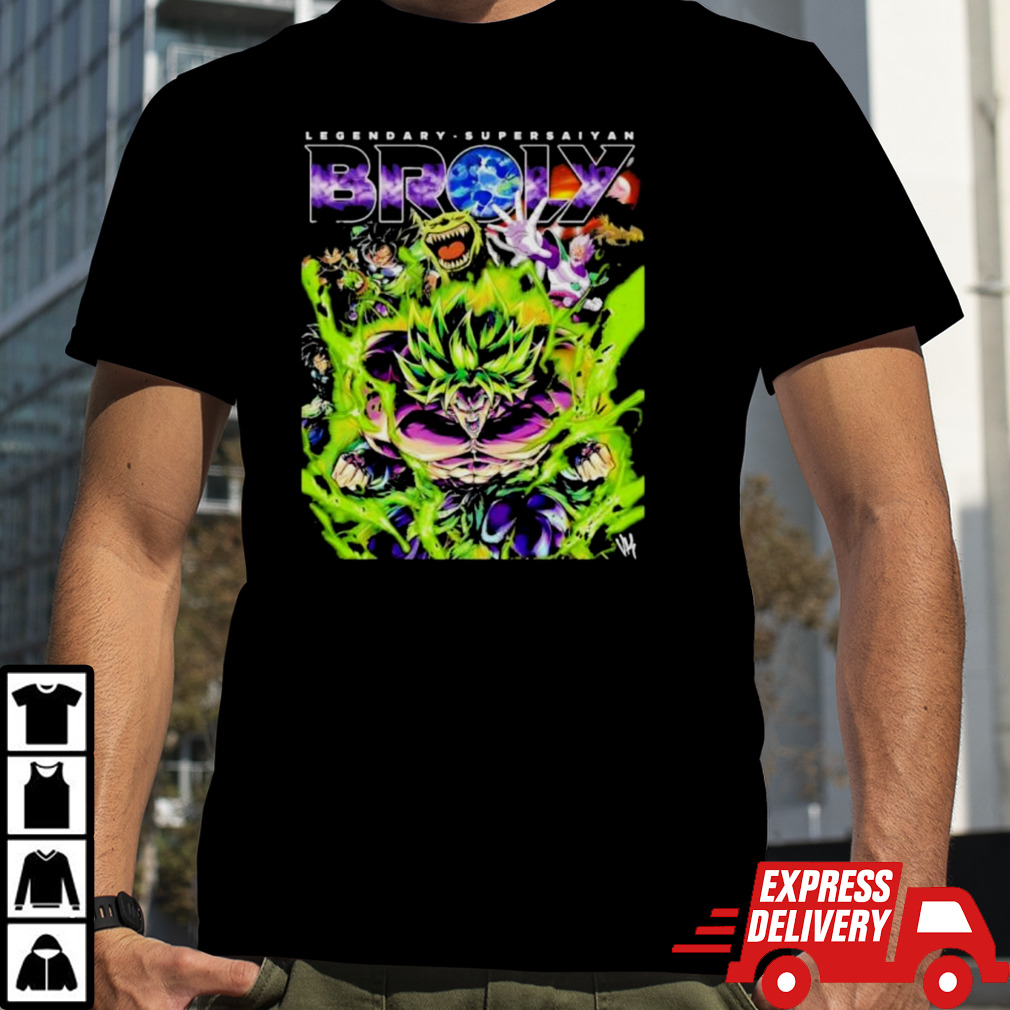 Dragon Ball Legendary Super Saiyan Broly Vintage Shirt