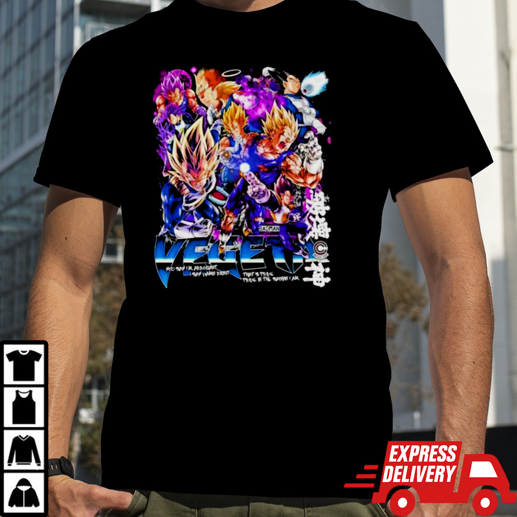 Dragon Ball Vegeta Vintage Shirt