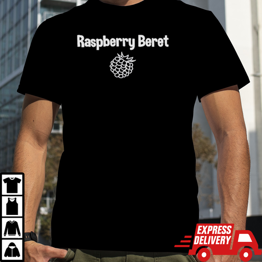 Eric Alper Raspberry Beret Shirt