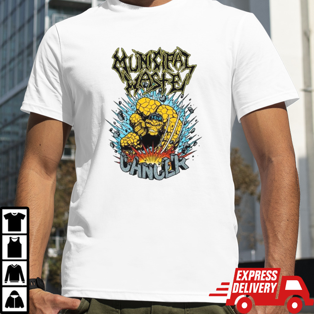 Municipal Waste Clobberin Cancer T-shirt