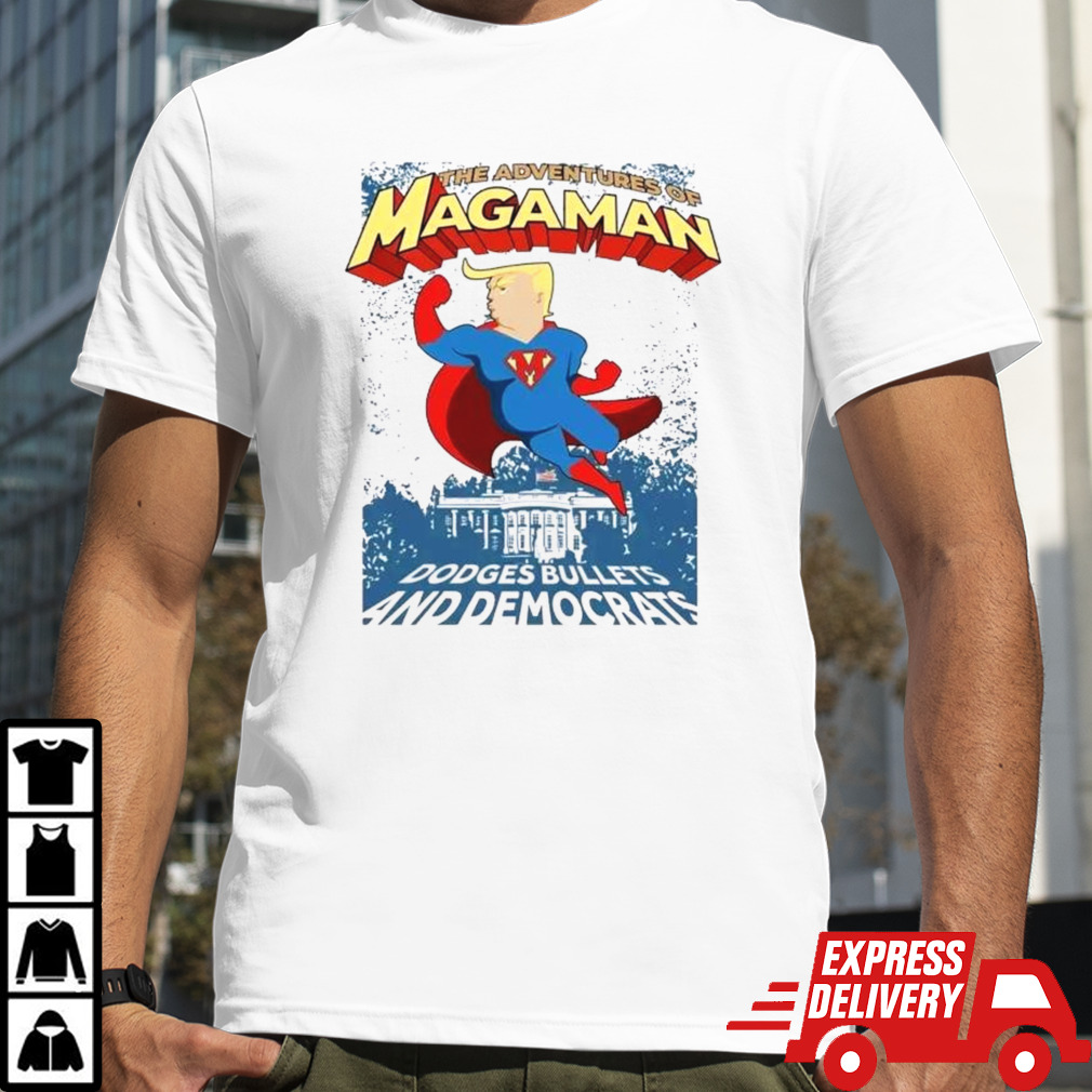 The Adventures Of Megaman’ Premium Premium Dodges Bullets And Democrats Donald Trump Shirt