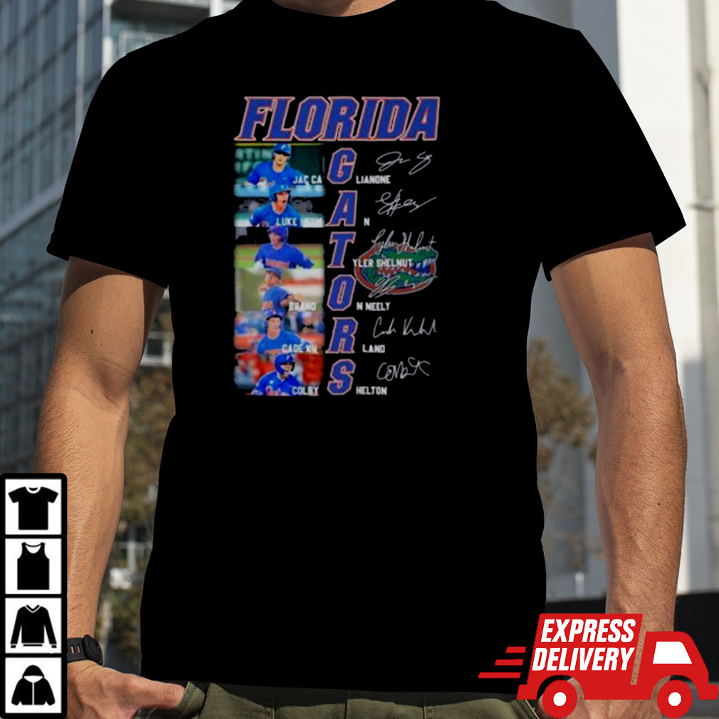 Florida Gators Baseball Team Players Shirt