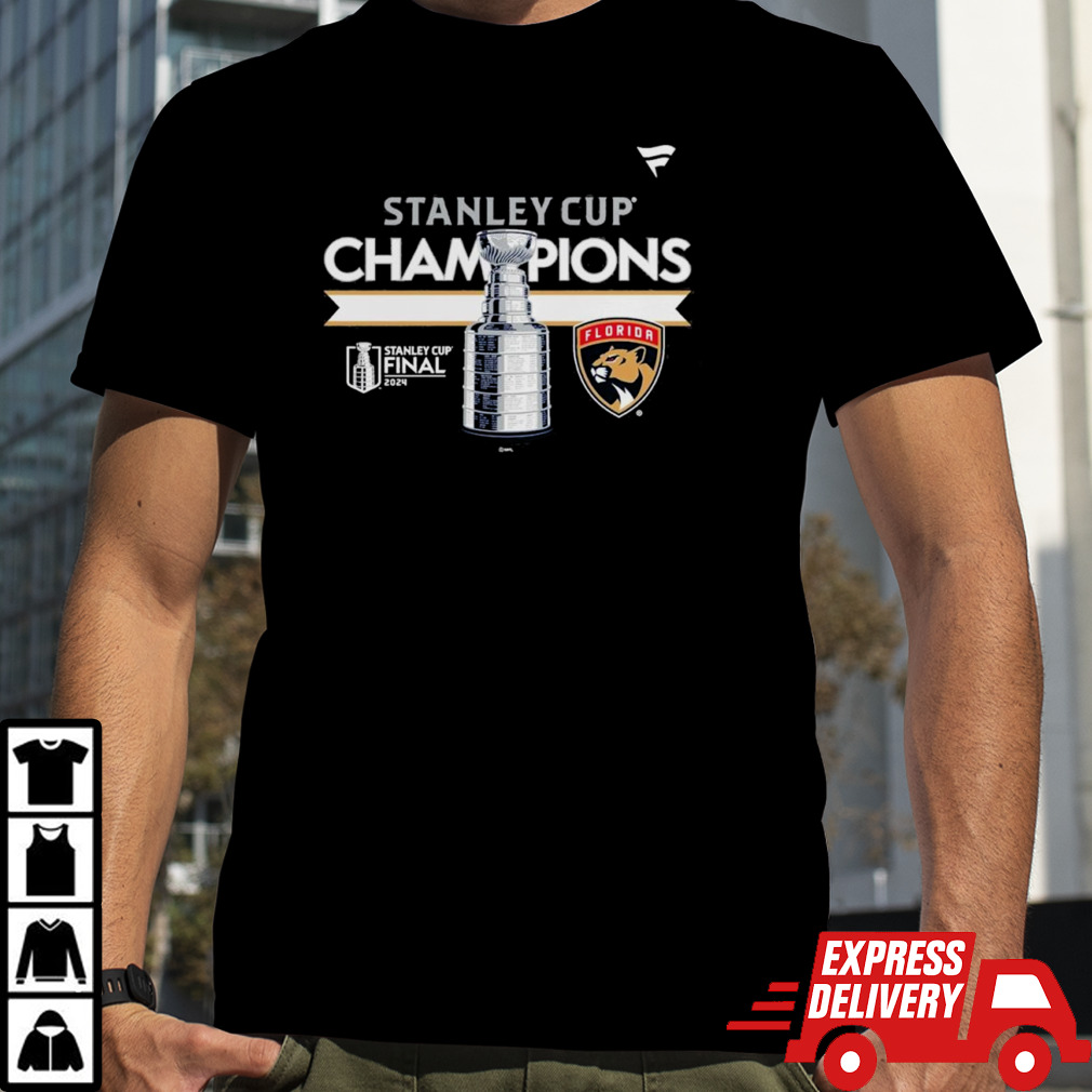 Florida Panthers 2024 Stanley Cup Champions Locker Room T-Shirt