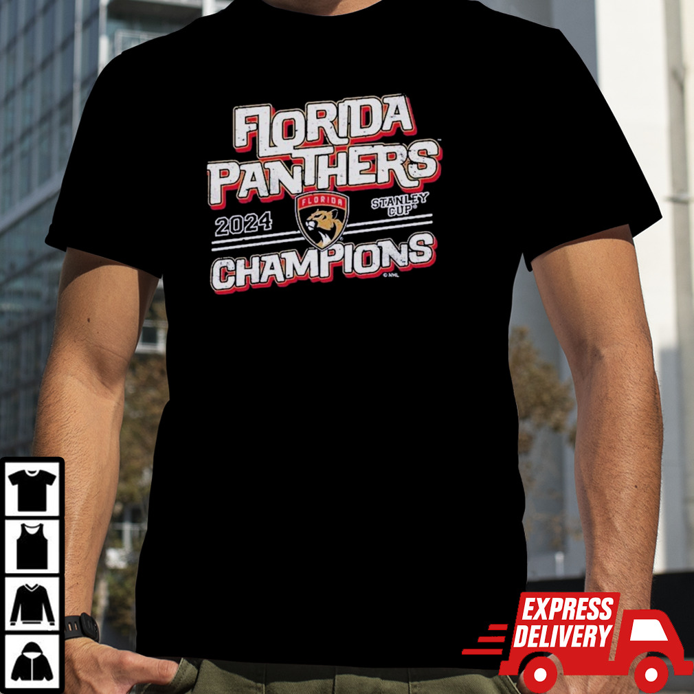 Florida Panthers 2024 Stanley Cup Champions Off-Shoulder T-shirt