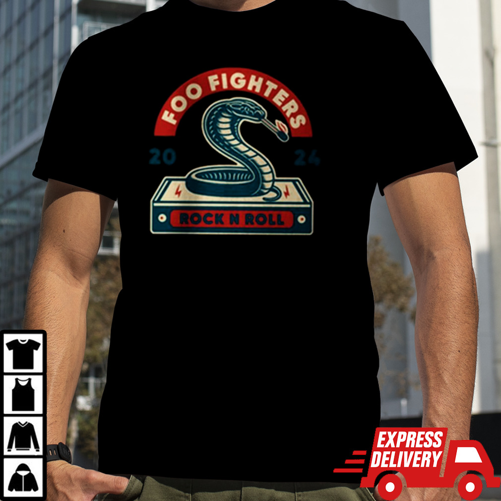 Foo Fighters Cobra Rock N Roll T-shirt